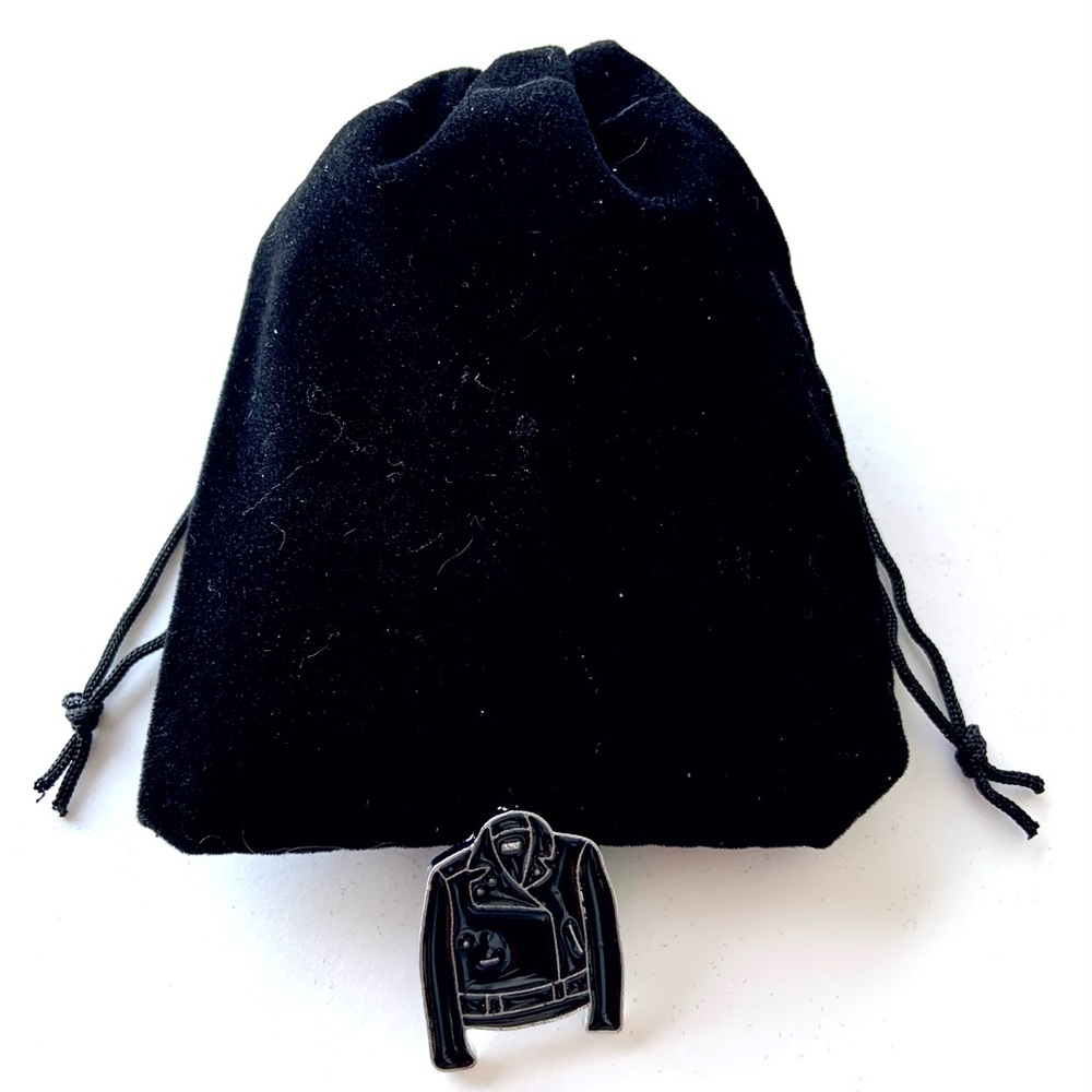 🏍3/$10🏍 - Unisex Black Motorcycle Jacket Pin for You or Gifts - Mix & Match 🤩
